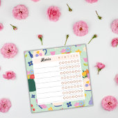 Floral Weekly Planner - Blossom Time Sticky Notes