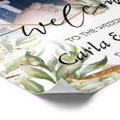 Floral Welcome Wedding Poster (Hoek)