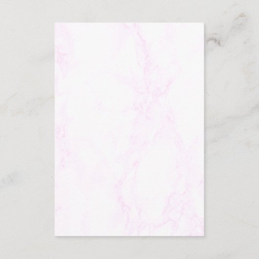 Floral Western Hoefijzer Quinceanera Accommodatie Informatiekaartje (Achterkant)