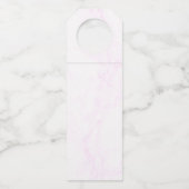 Floral Western Hoefijzer Quinceanera Flessenhanger (Achterkant)