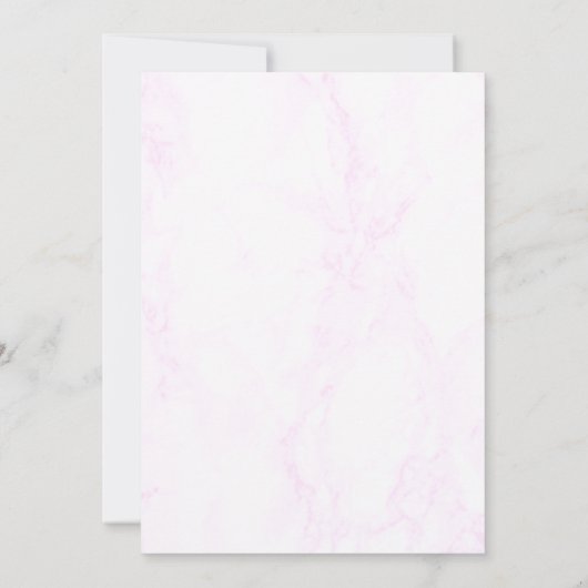 Floral Western Hoefijzer Quinceanera Kaart (Achterkant)