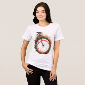 Floral Wheel Mooie Ride T-shirt (Voorkant volledig)