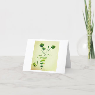 Floral Whimsey Stationery Bedankkaart