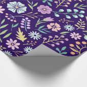 Floral Whimsical Boho Wrapping Paper, 30 x 6' Cadeaupapier (Hoek)