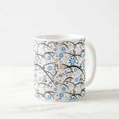 Floral Whimsical Coffee Mok (Voorkant rechts)