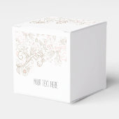 Floral Whimsy Bedankdoosjes (Voorkant Zijde)