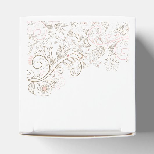 Floral Whimsy Bedankdoosjes (Bovenkant)