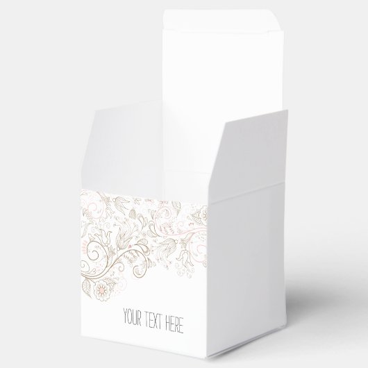 Floral Whimsy Bedankdoosjes (Geopend)