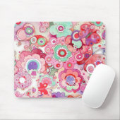 Floral Whimsy Mousepad Muismat (Met muis)