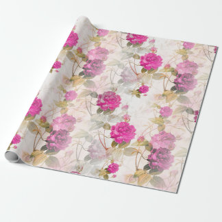 Floral Whispers: ZazzleWrapMagic Exclusieve Wraps Cadeaupapier