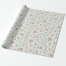 Floral Whispers: ZazzleWrapMagic Exclusieve Wraps Cadeaupapier