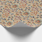 Floral Whispers: ZazzleWrapMagic Exclusieve Wraps Cadeaupapier (Hoek)