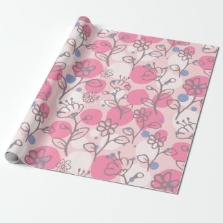 Floral Whispers: ZazzleWrapMagic Exclusieve Wraps Cadeaupapier
