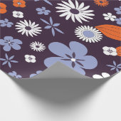 Floral Whispers: ZazzleWrapMagic Exclusieve Wraps Cadeaupapier (Hoek)