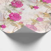 Floral Whispers: ZazzleWrapMagic Exclusieve Wraps Cadeaupapier (Hoek)