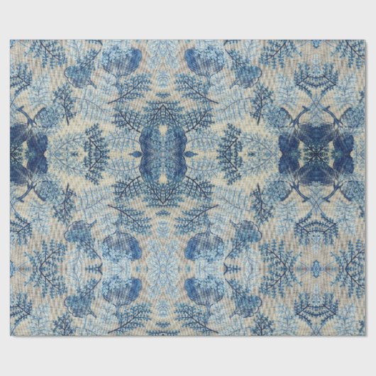 Floral Whispers: ZazzleWrapMagic Exclusieve Wraps Cadeaupapier (Vlak)