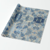 Floral Whispers: ZazzleWrapMagic Exclusieve Wraps Cadeaupapier (Uitgerold)