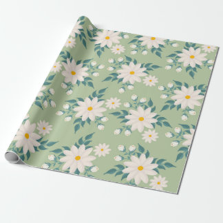 Floral Whispers: ZazzleWrapMagic Exclusieve Wraps Cadeaupapier