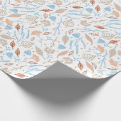 Floral Whispers: ZazzleWrapMagic Exclusieve Wraps Cadeaupapier (Hoek)