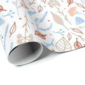 Floral Whispers: ZazzleWrapMagic Exclusieve Wraps Cadeaupapier (Rol Hoek)