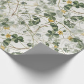 Floral Whispers: ZazzleWrapMagic Exclusieve Wraps Cadeaupapier (Hoek)