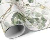 Floral Whispers: ZazzleWrapMagic Exclusieve Wraps Cadeaupapier (Rol Hoek)