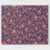 Floral Whispers: ZazzleWrapMagic Exclusieve Wraps Cadeaupapier (Vlak)