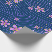 Floral Whispers: ZazzleWrapMagic Exclusieve Wraps Cadeaupapier (Hoek)