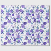 Floral Whispers: ZazzleWrapMagic Exclusieve Wraps Cadeaupapier (Vlak)