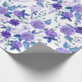 Floral Whispers: ZazzleWrapMagic Exclusieve Wraps Cadeaupapier (Hoek)