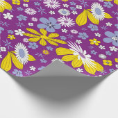 Floral Whispers: ZazzleWrapMagic Exclusieve Wraps Cadeaupapier (Hoek)