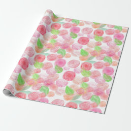 Floral Whispers: ZazzleWrapMagic Exclusieve Wraps Cadeaupapier