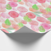 Floral Whispers: ZazzleWrapMagic Exclusieve Wraps Cadeaupapier (Hoek)