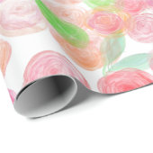 Floral Whispers: ZazzleWrapMagic Exclusieve Wraps Cadeaupapier (Rol Hoek)