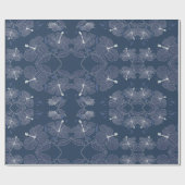 Floral Whispers: ZazzleWrapMagic Exclusieve Wraps Cadeaupapier (Vlak)