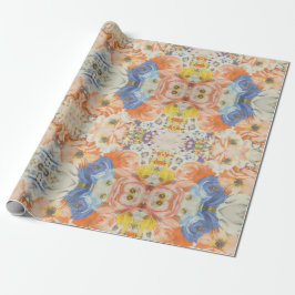 Floral Whispers: ZazzleWrapMagic Exclusieve Wraps Cadeaupapier