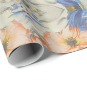 Floral Whispers: ZazzleWrapMagic Exclusieve Wraps Cadeaupapier (Rol Hoek)