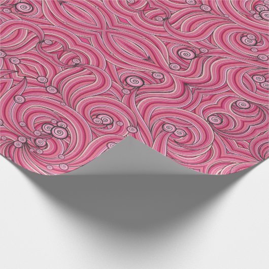 Floral Whispers: ZazzleWrapMagic Exclusieve Wraps Cadeaupapier (Hoek)