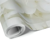 Floral White Elegant Blossom Cadeaupapier (Rol Hoek)