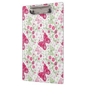 Floral White Pattern Klembord (Links)