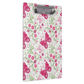 Floral White Pattern Klembord (Rechts)