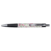 Floral White Pattern Pen (Achterkant)