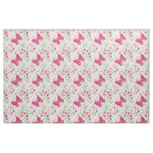 Floral White Pattern Stof (Fat Quarter)
