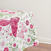 Floral White Pattern Tafelkleed (Voorbeeld)