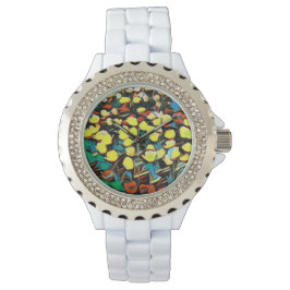 Floral White Watch (dromen) Horloge