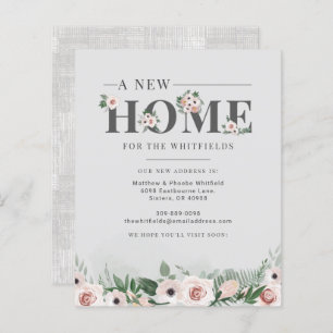 Floral wij hebben de Bewegende Aankondiging van he