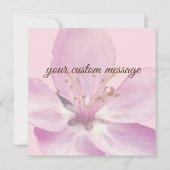 Floral Wil je mijn bruidsmeisje kaart zijn? (Achterkant)