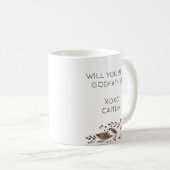 Floral wil je mijn Godfather doop zijn Koffiemok (Voorkant rechts)