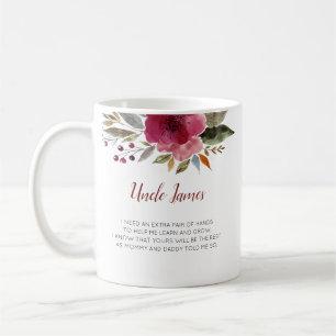 Floral wil je mijn Godfather doop zijn Koffiemok