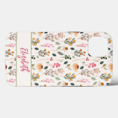 Floral wilde bloemen Case-Mate iPhone case (Achterkant (horizontaal))